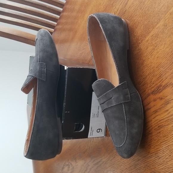 J.crew gray suede penny loafers - Picture 4 of 11